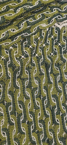 Two-Colour Guipure Lace