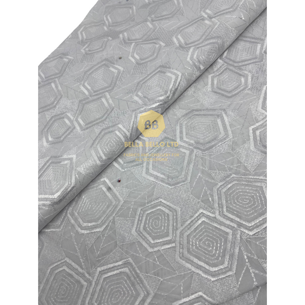Austrian Voile Lace - Geometric Design