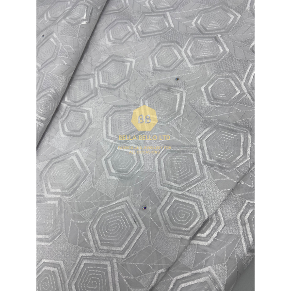 Austrian Voile Lace - Geometric Design
