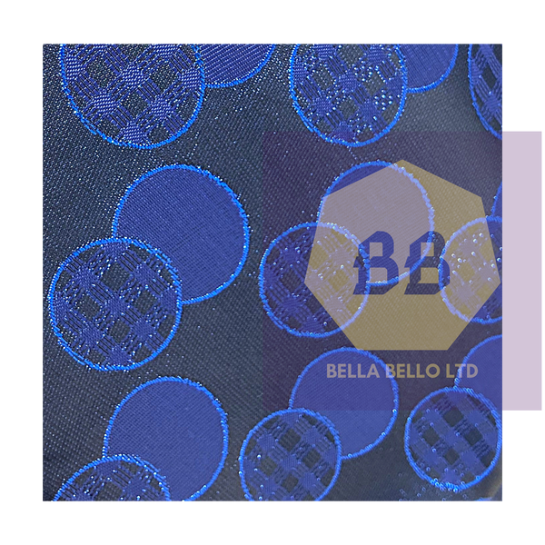 Sego Gele in  Blue and Sapphire