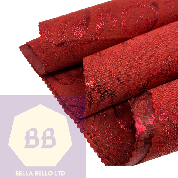 Sego Gele and Ipele in Red