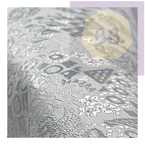 HoH Sego Gele and Ipele in Silver with Star Dust Gray